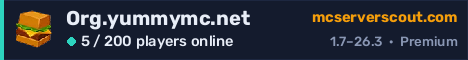 Org.yummymc.net server banner