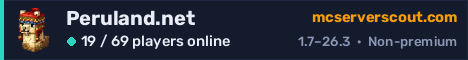 Peruland.net server banner
