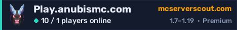 Play.anubismc.com server banner
