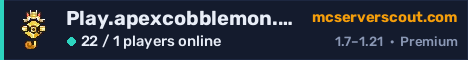 Play.apexcobblemon.com server banner