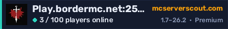 Play.bordermc.net:25576 server banner