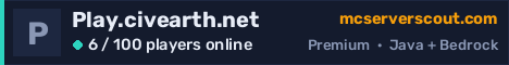 Play.civearth.net server banner