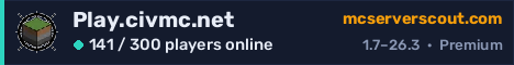 Play.civmc.net server banner
