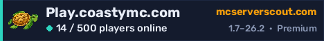 Play.coastymc.com server banner