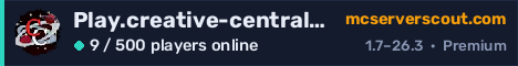 Play.creative-central.net server banner