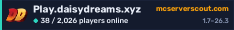 Play.daisydreams.xyz server banner
