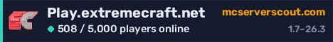 Play.extremecraft.net server banner