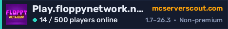 Play.floppynetwork.net server banner