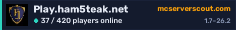 Play.ham5teak.net server banner