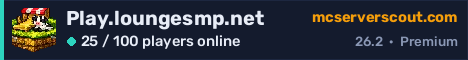Play.loungesmp.net server banner