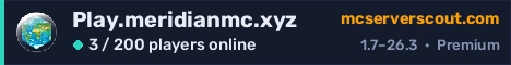 Play.meridianmc.xyz server banner