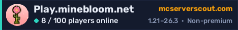 Play.minebloom.net server banner