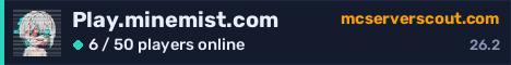 Play.minemist.com server banner