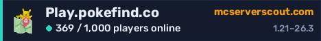 Play.pokefind.co server banner