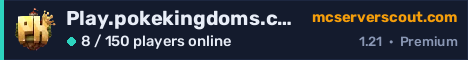 Play.pokekingdoms.com server banner