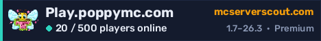 Play.poppymc.com server banner