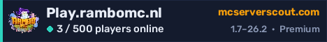 Play.rambomc.nl server banner