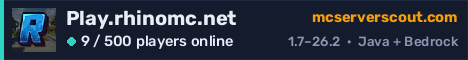 Play.rhinomc.net server banner