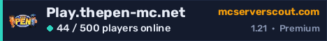 Play.thepen-mc.net server banner