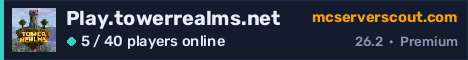 Play.towerrealms.net server banner