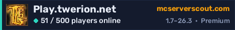 Play.twerion.net server banner