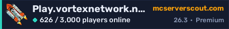 Play.vortexnetwork.net server banner