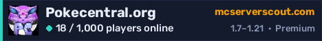 Pokecentral.org server banner