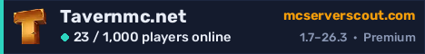 Tavernmc.net server banner