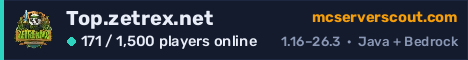 Top.zetrex.net server banner