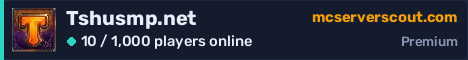 Tshusmp.net server banner