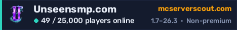 Unseensmp.com server banner