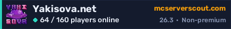 Yakisova.net server banner