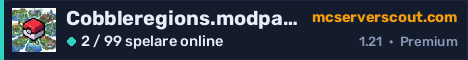 Serverbanner för Cobbleregions.modpack.gg
