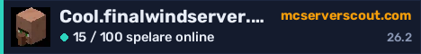 Serverbanner för Cool.finalwindserver.com
