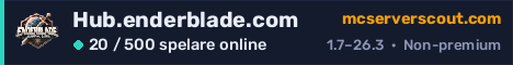 Serverbanner för Hub.enderblade.com