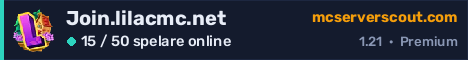 Serverbanner för Join.lilacmc.net