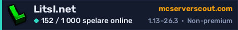 Serverbanner för Litsl.net