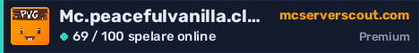 Serverbanner för Mc.peacefulvanilla.club