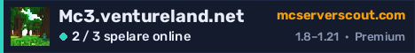 Serverbanner för Mc3.ventureland.net