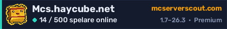 Serverbanner för Mcs.haycube.net