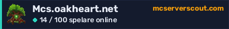 Serverbanner för Mcs.oakheart.net