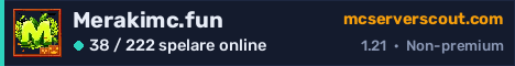 Serverbanner för Merakimc.fun