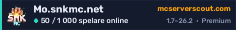 Serverbanner för Mo.snkmc.net