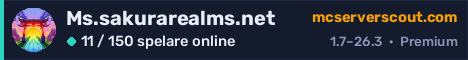 Serverbanner för Ms.sakurarealms.net