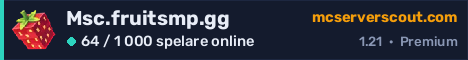 Serverbanner för Msc.fruitsmp.gg