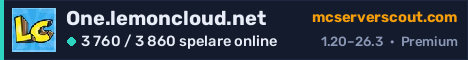 Serverbanner för One.lemoncloud.net