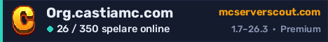 Serverbanner för Org.castiamc.com