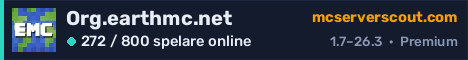 Serverbanner för Org.earthmc.net