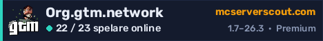 Serverbanner för Org.gtm.network