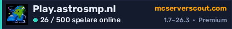 Serverbanner för Play.astrosmp.nl